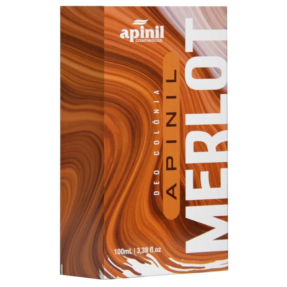 Merlot Deo Colônia Masculina 100ml Apinil
