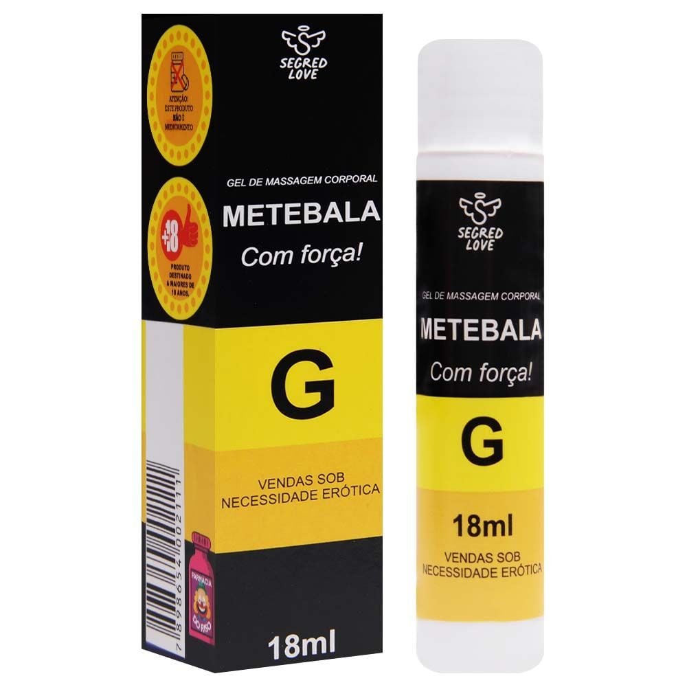 Metebala Lubrificante Siliconado 18ml Segred Love