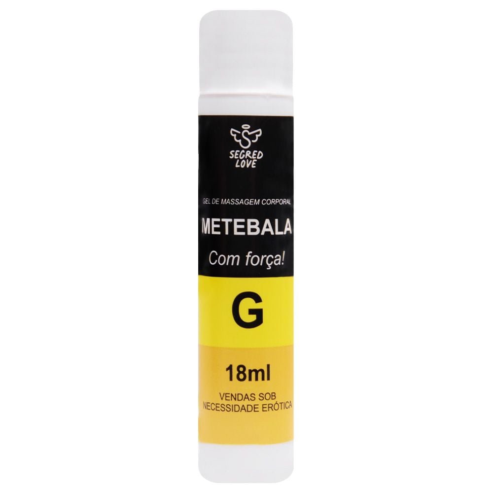Metebala Lubrificante Siliconado 18ml Segred Love