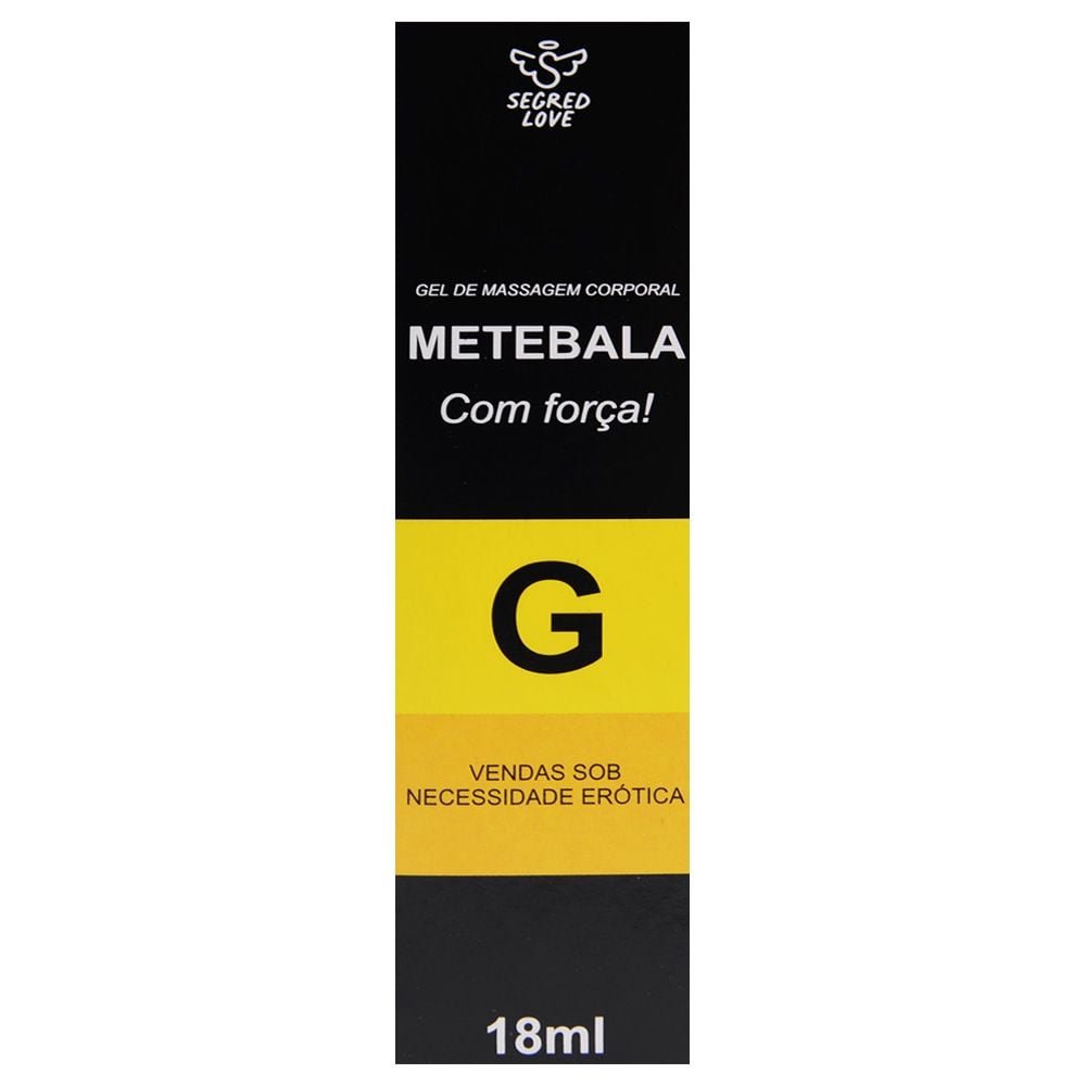 Metebala Lubrificante Siliconado 18ml Segred Love