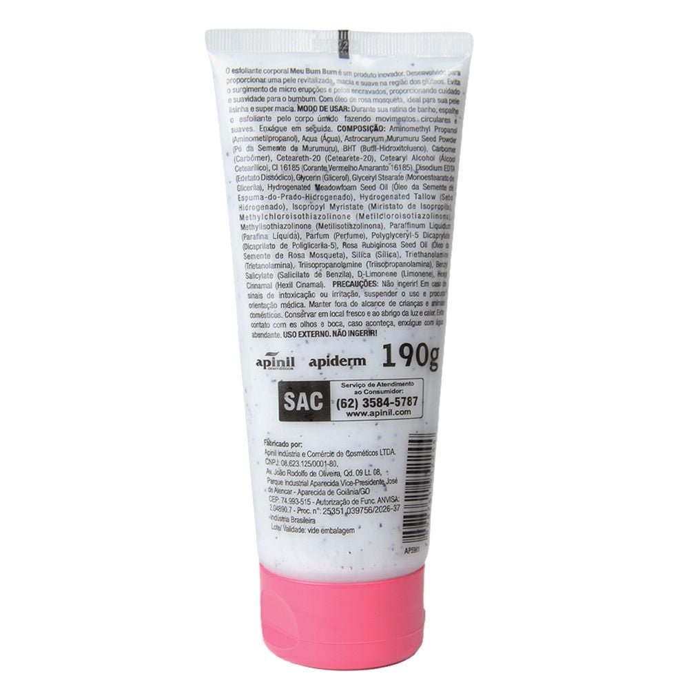 Meu Bumbum Esfoliante Corporal 190g Apinil