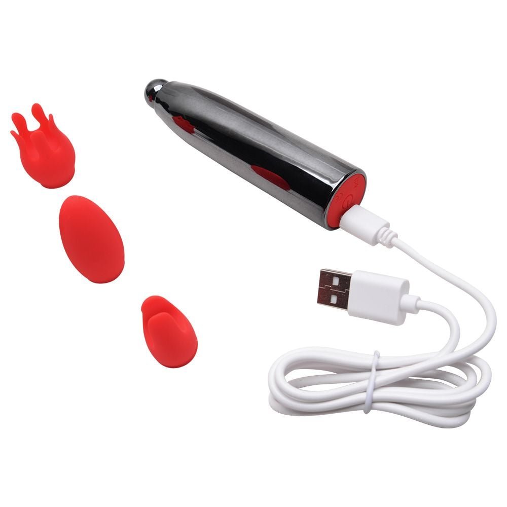 Mini Massageador 10 Vibrações Bullet I-moon Vipmix