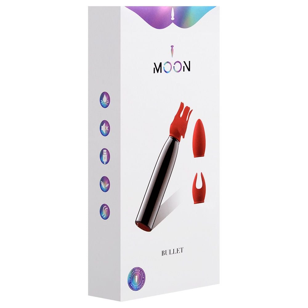 Mini Massageador 10 Vibrações Bullet I-moon Vipmix