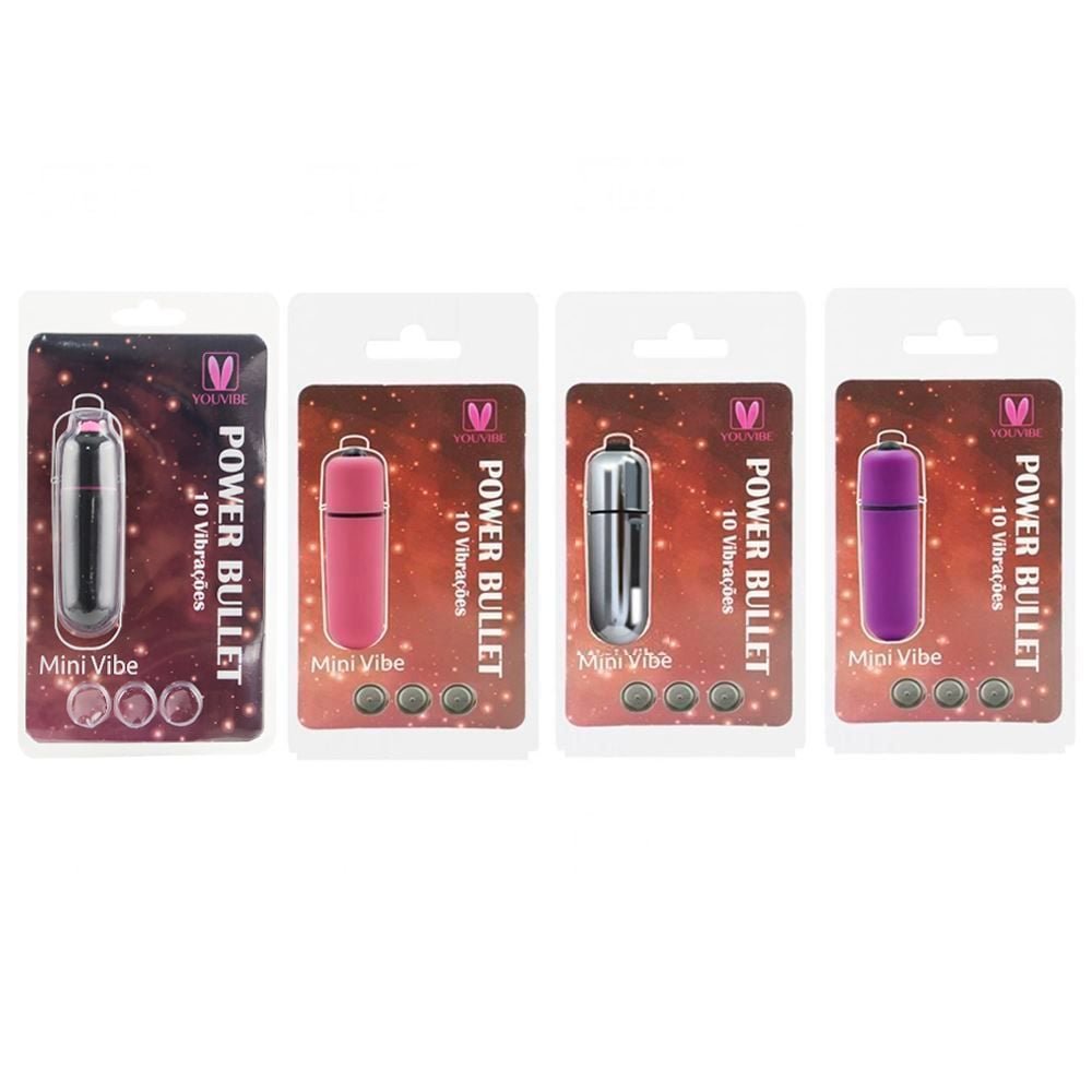 Mini Power Bullet 10 Vibrações Vipmix