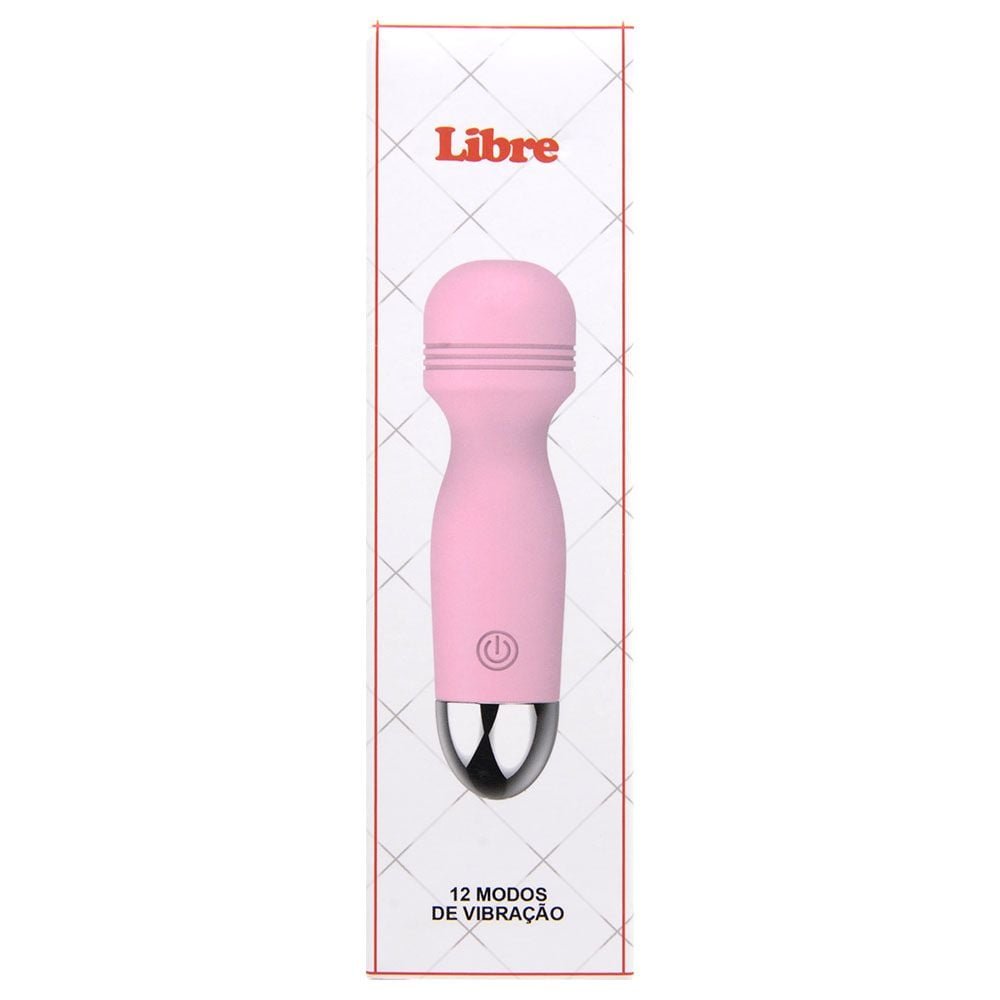 Mini Varinha Mágica 12 Vibrações Libre Sexy Import
