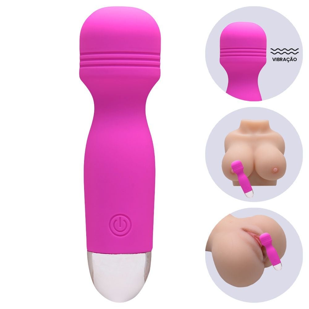 Mini Varinha Mágica 12 Vibrações Libre Sexy Import