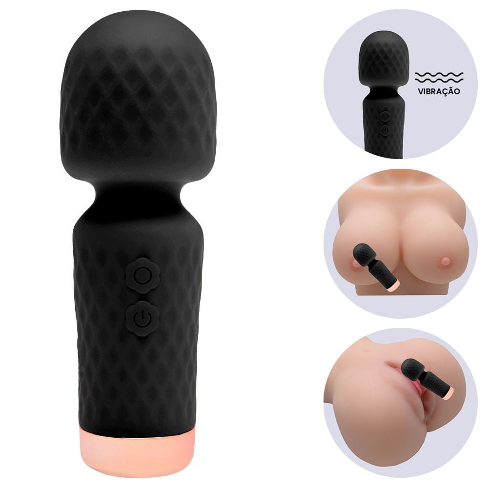 Mini Varinha Mágica Hero 10 Modos Youvibe Vipmix