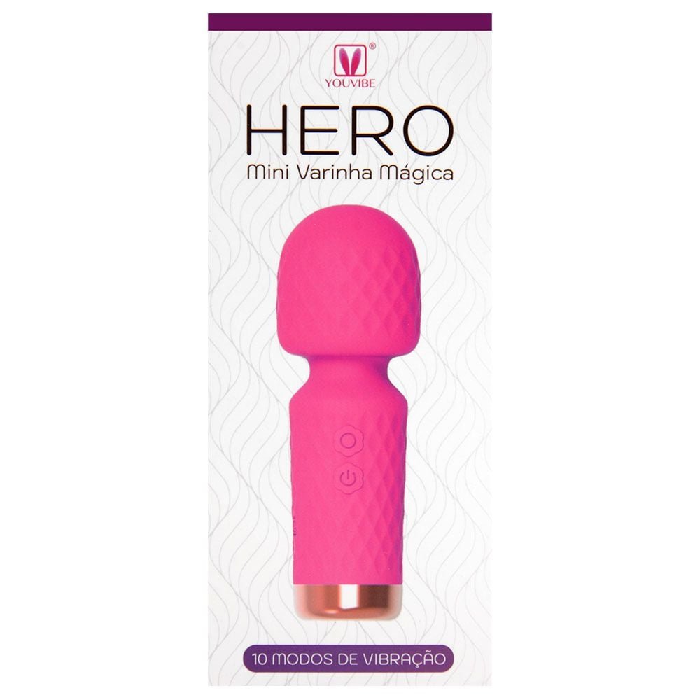Mini Varinha Mágica Hero 10 Modos Youvibe Vipmix