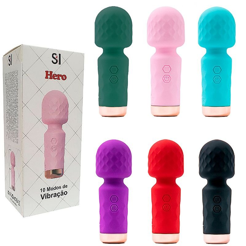Mini Varinha Mágica - Hero - Recarregável - Pink