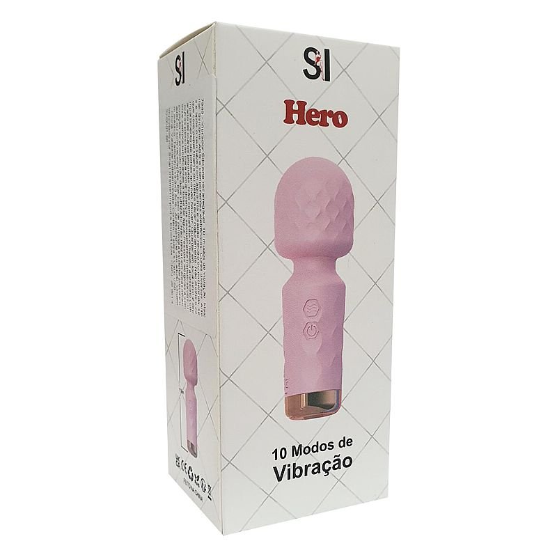 Mini Varinha Mágica - Hero - Recarregável - Rosa