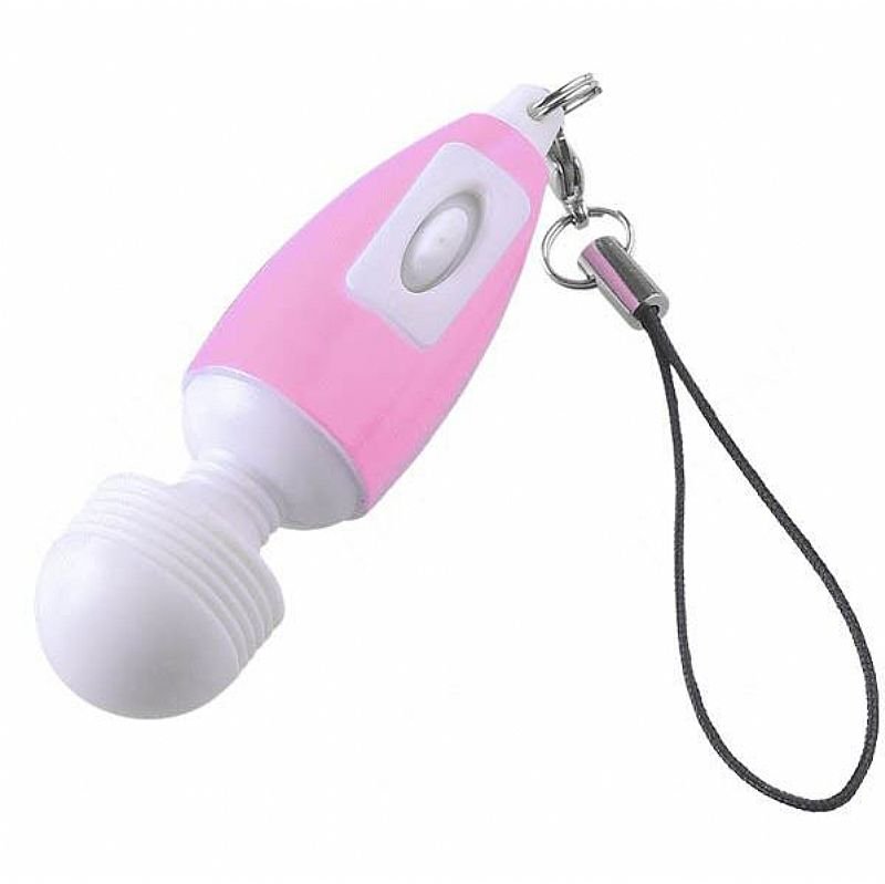 Mini Vibrador Chaveiro - Magic Wand Mini - Roxo