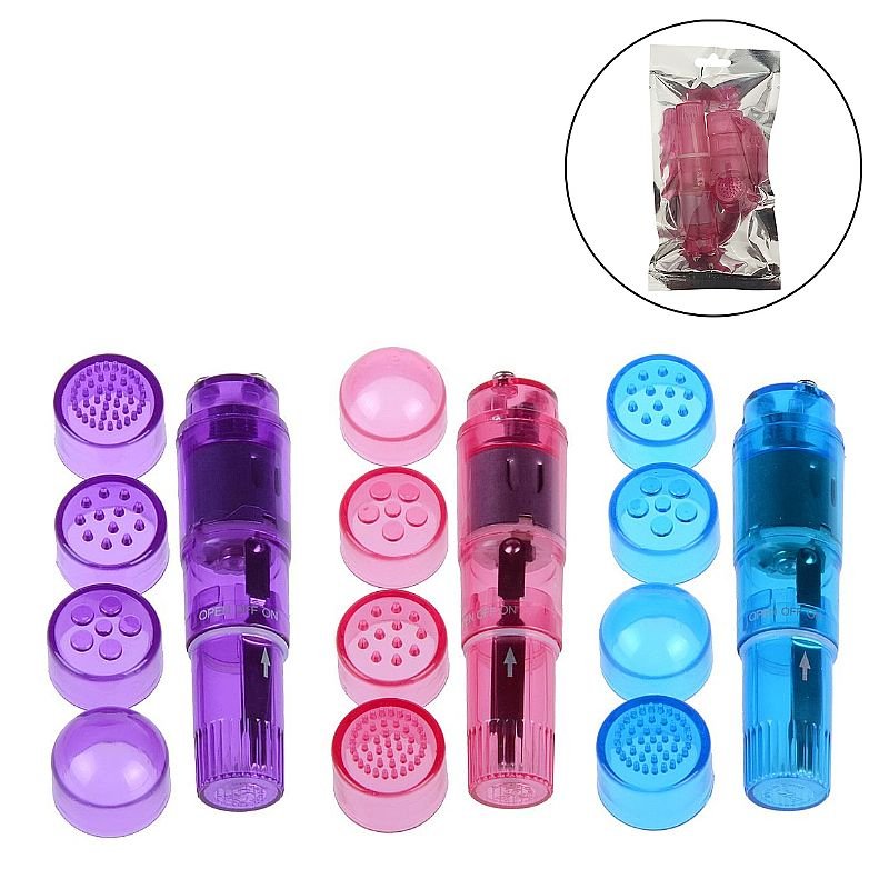 Mini vibrador com 4 Capas para Estimular o Clitóris