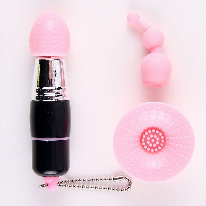 Mini Vibrador de Clitóris 3 em 1 - Ultra Potente - Preto