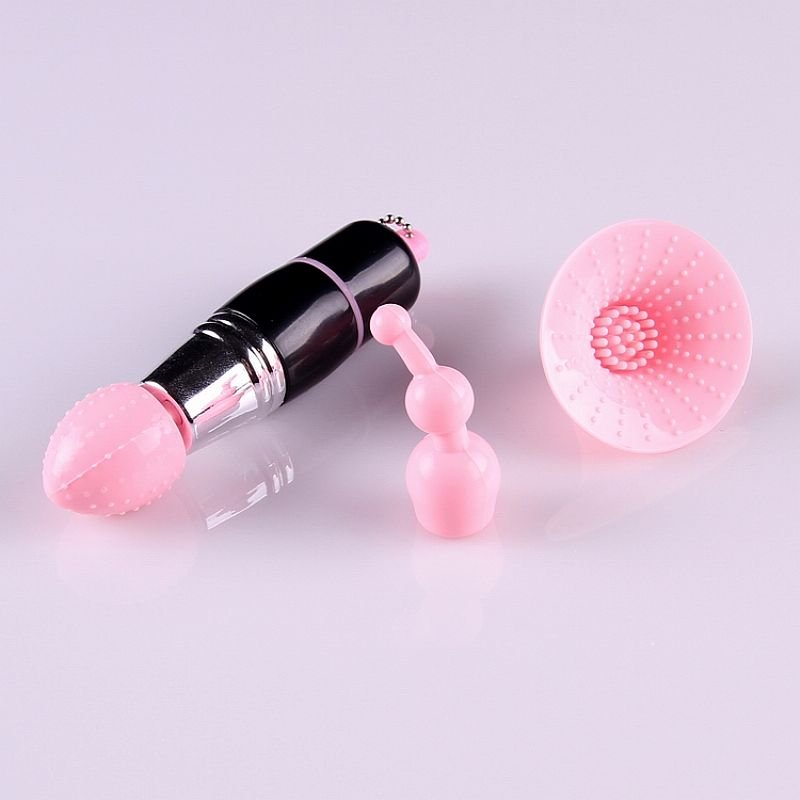 Mini Vibrador de Clitóris 3 em 1 - Ultra Potente - Rosa