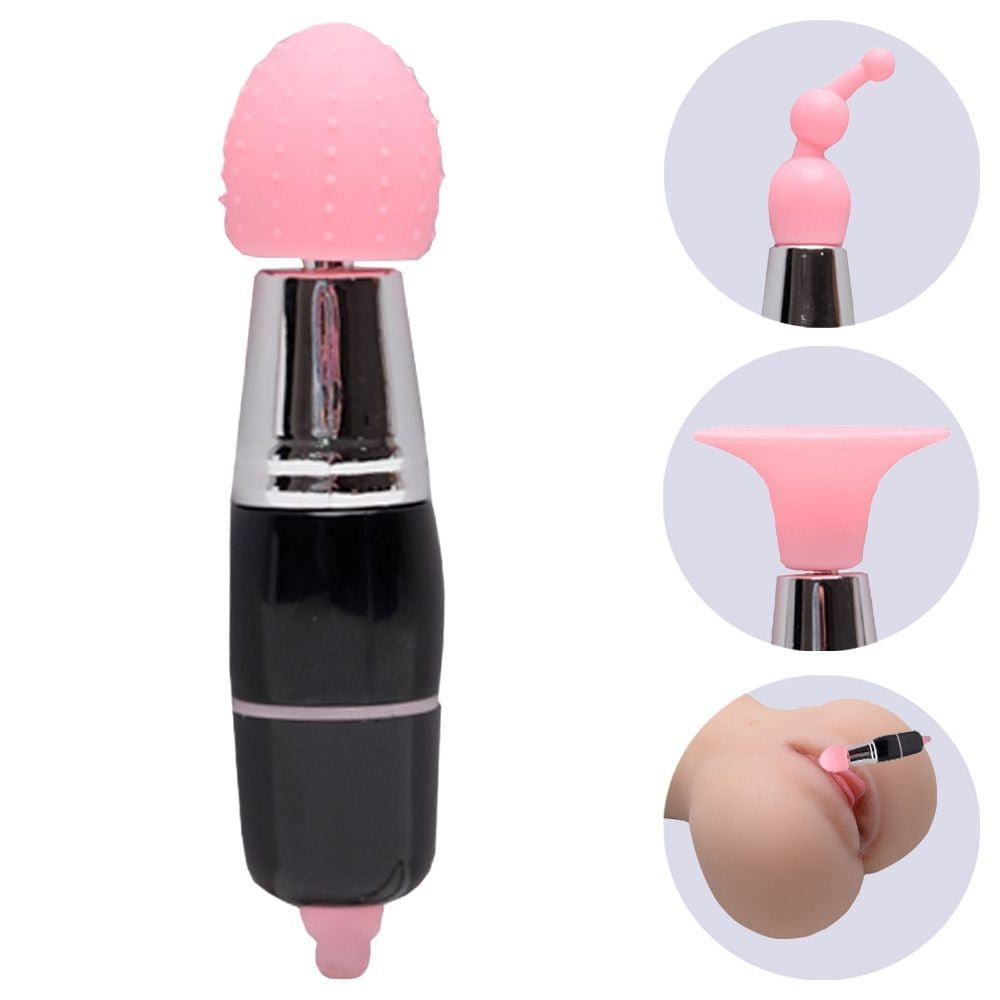 Mini Vibrador Estimula Clitóris 3 Em 1 Sexy Import