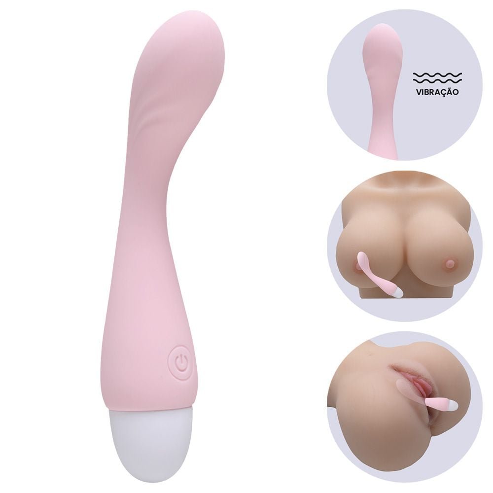 Mini Vibrador Ponto G Usb 10 Modos Lilo Vipmix