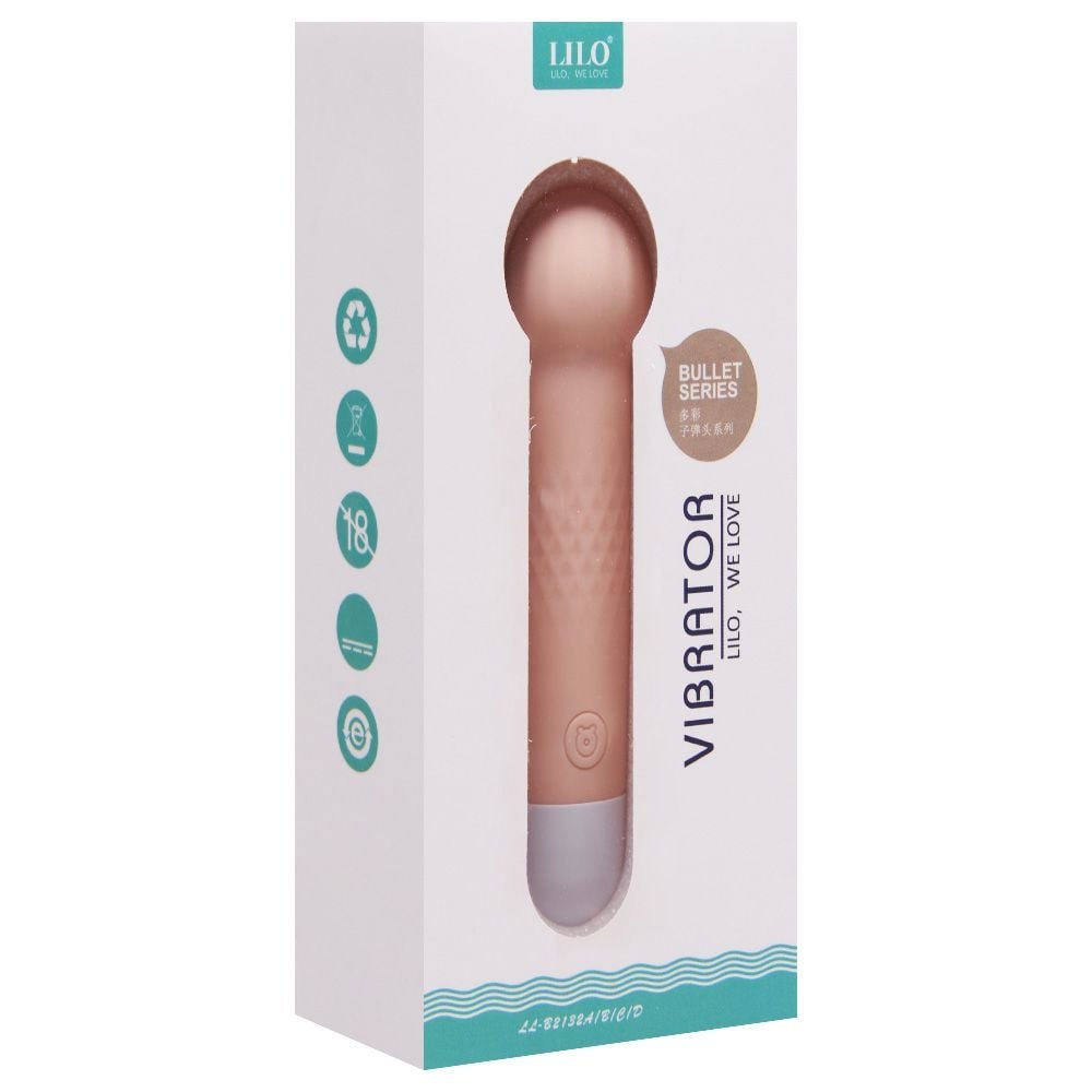 Mini Vibrador Recarregável 10 Vibrações Cogumelo Vipmix