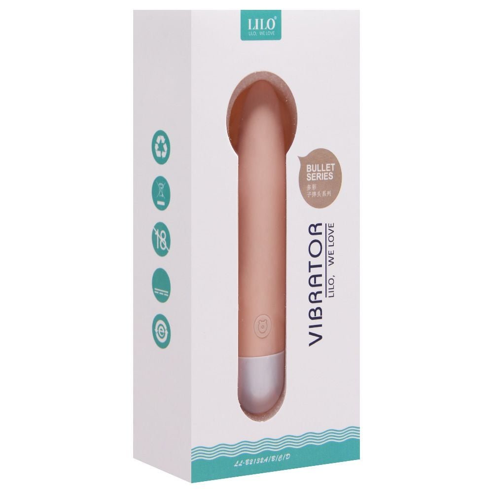 Mini Vibrador Recarregável 10 Vibrações Lilo A Vipmix