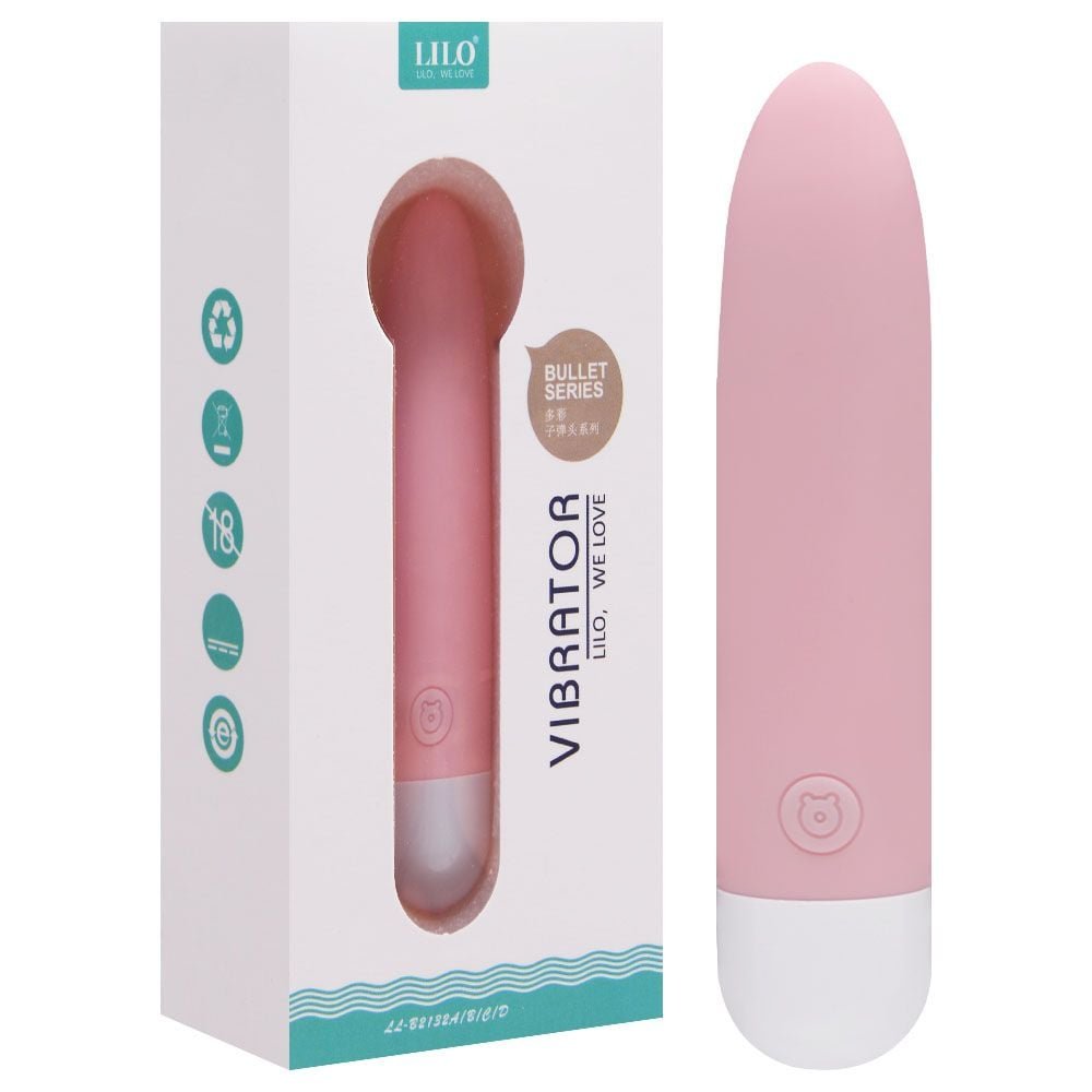 Mini Vibrador Recarregável 10 Vibrações Lilo A Vipmix