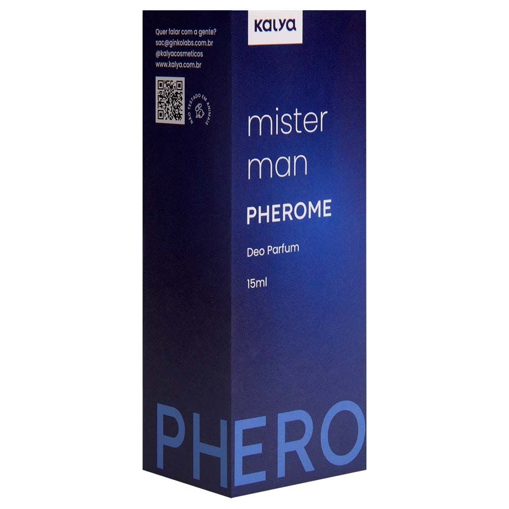 Mister Man Pherome Perfume Masculino 15ml Kalya
