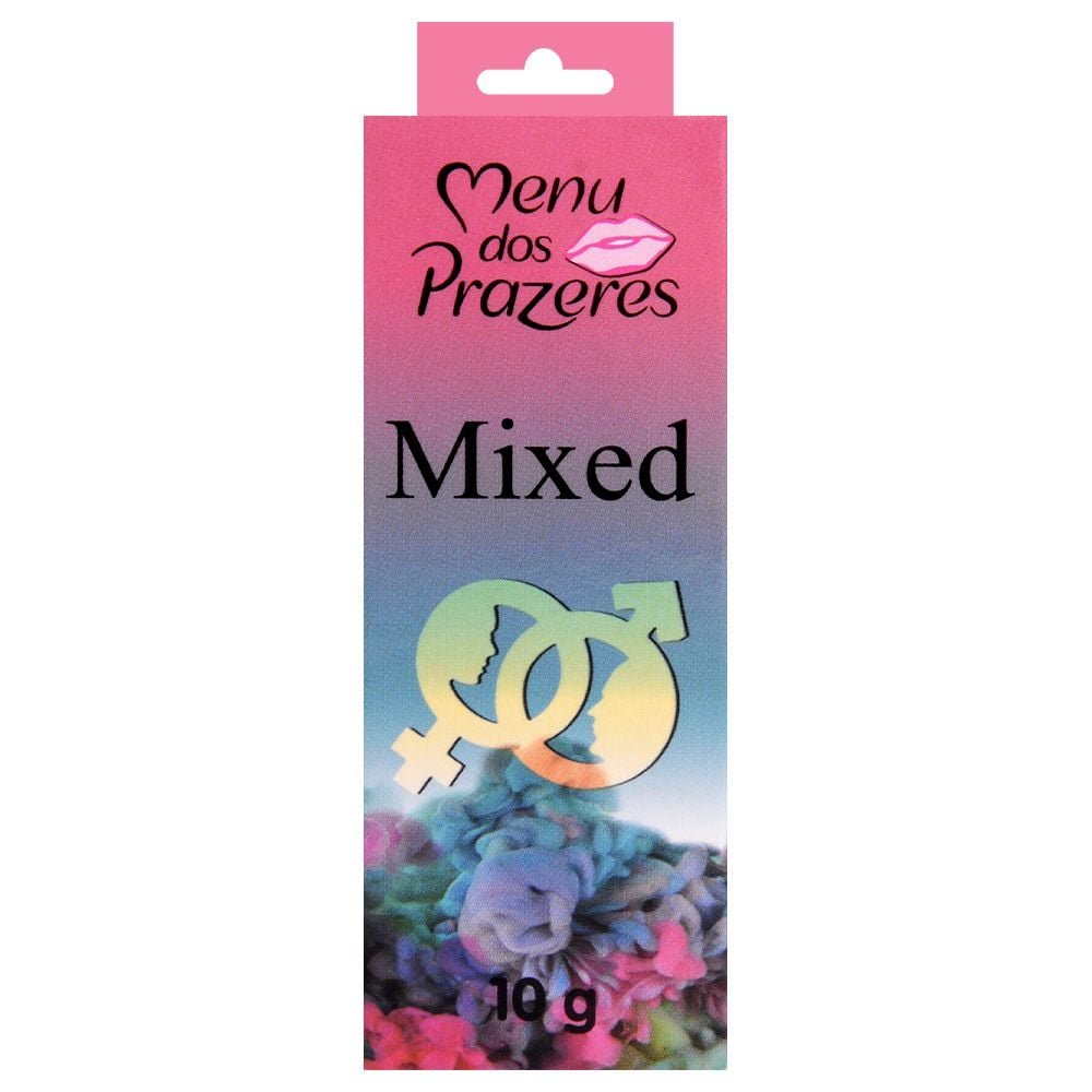 Mixed Excitante Unissex 10g Menu Dos Prazeres