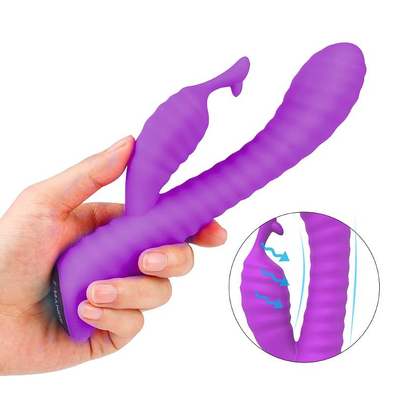 Moonlight Vibrador Ponto G com Plug - S-Hande