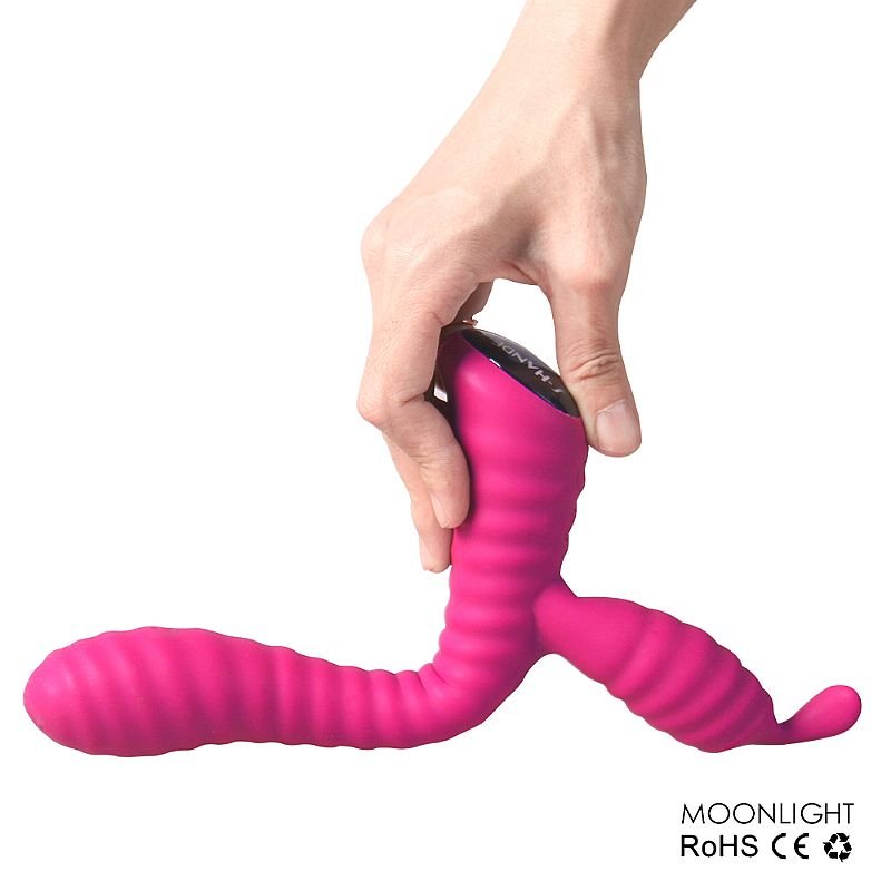 Moonlight Vibrador Ponto G com Plug - S-Hande