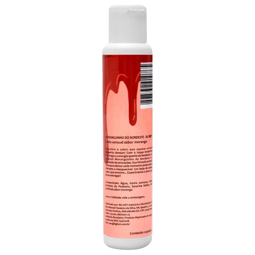 Moranguinho Do Nordeste Gel 40g Banho De Gata
