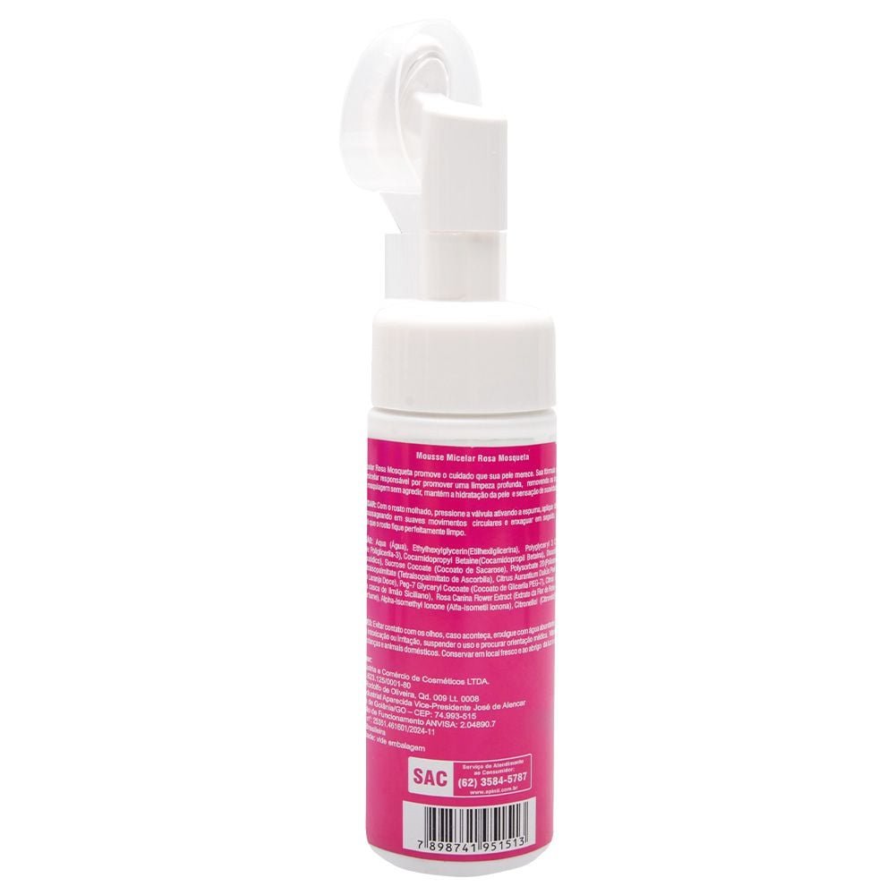 Mousse Micelar Skin Care 150ml Apinil