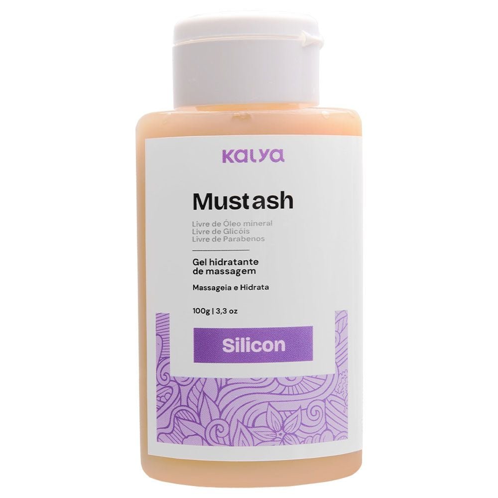 Mustash Silicon Lubrificante Siliconado 100ml Kalya