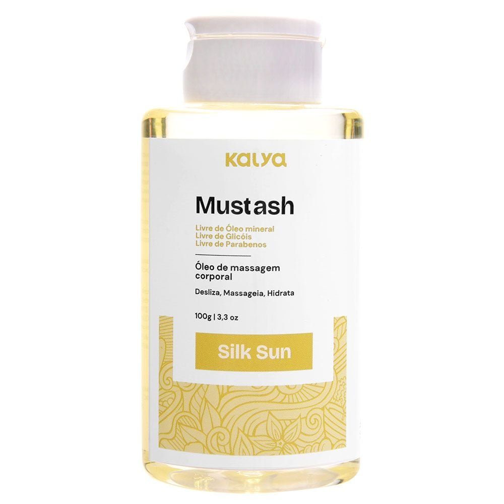 Mustash Silk Sun óleo Hot Deslizante 100ml Kalya