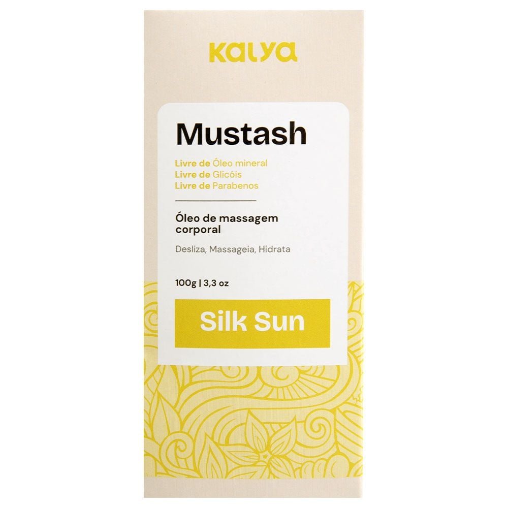 Mustash Silk Sun óleo Hot Deslizante 100ml Kalya