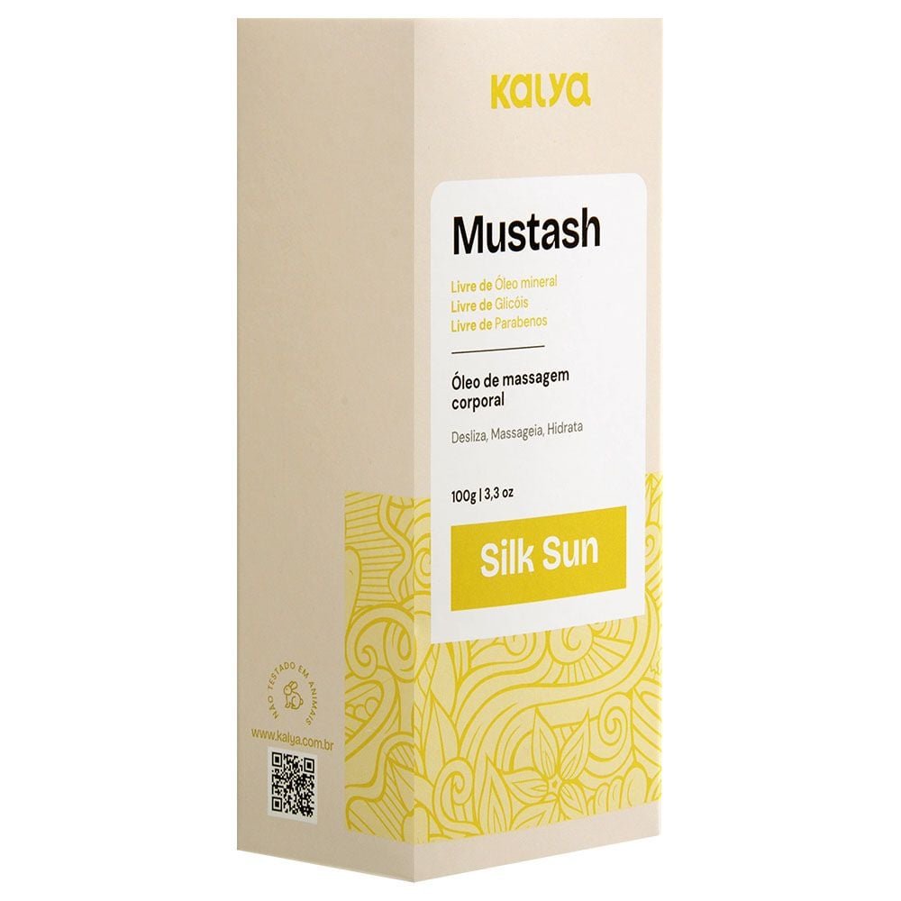 Mustash Silk Sun óleo Hot Deslizante 100ml Kalya