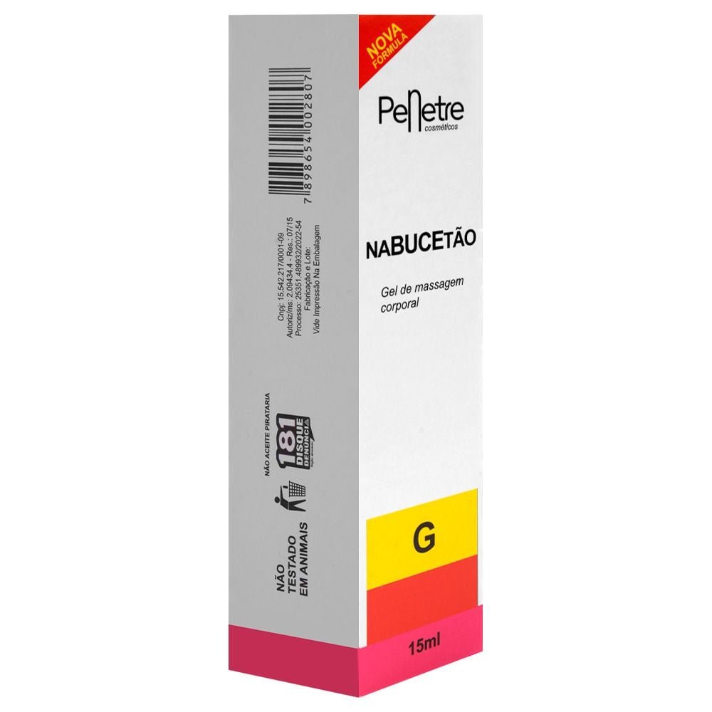 Nabucetão Gel Adstringente Apertadinha 15ml Penetre