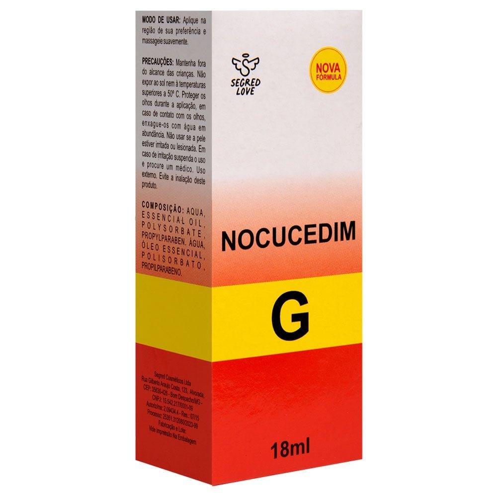 Nocucedim Gel Dessensibilizante 18ml Segred Love