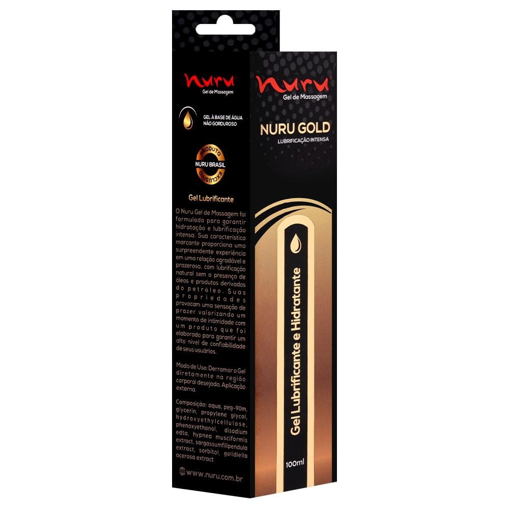 Nuru Gold Gel Lubrificante 100ml