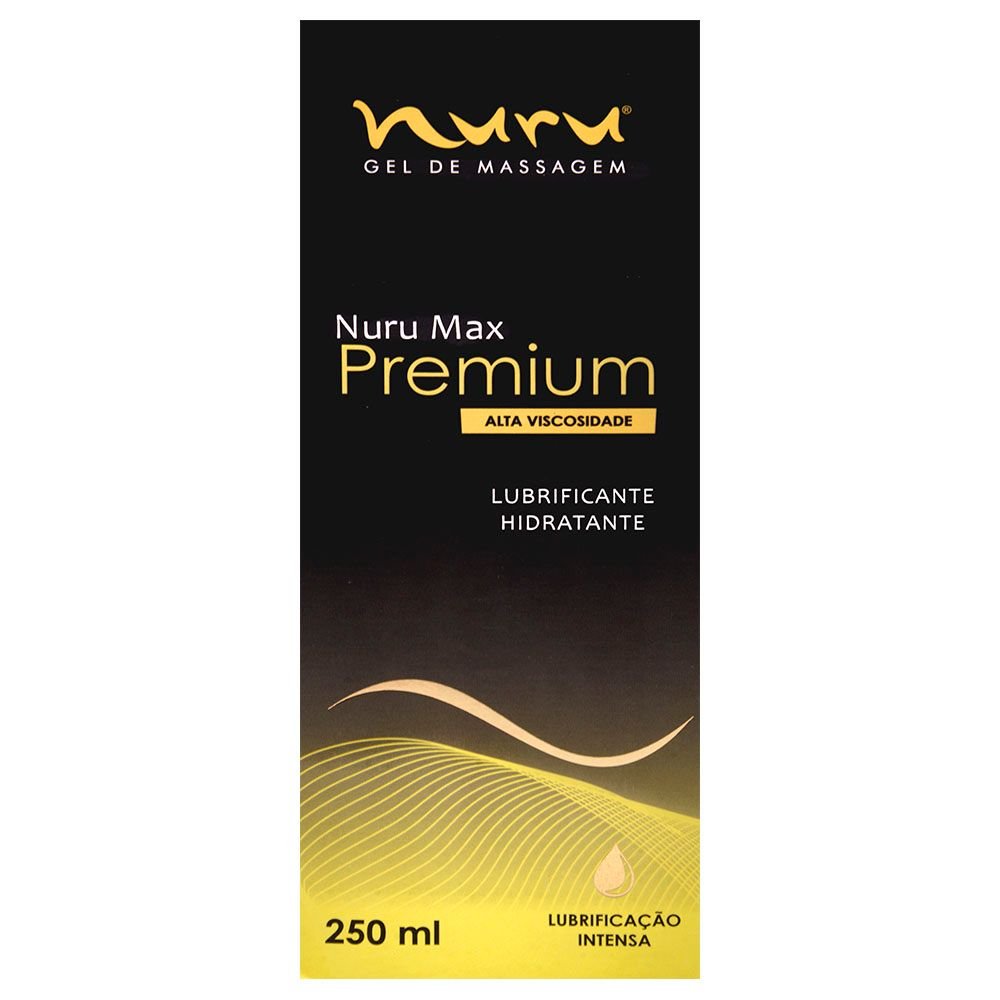 Nuru Max Premium Alta Viscosidade 250ml