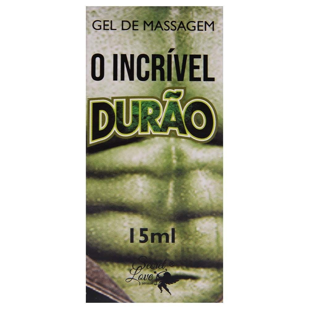 O Incrível Durão Gel Ereção 15ml Segred Love