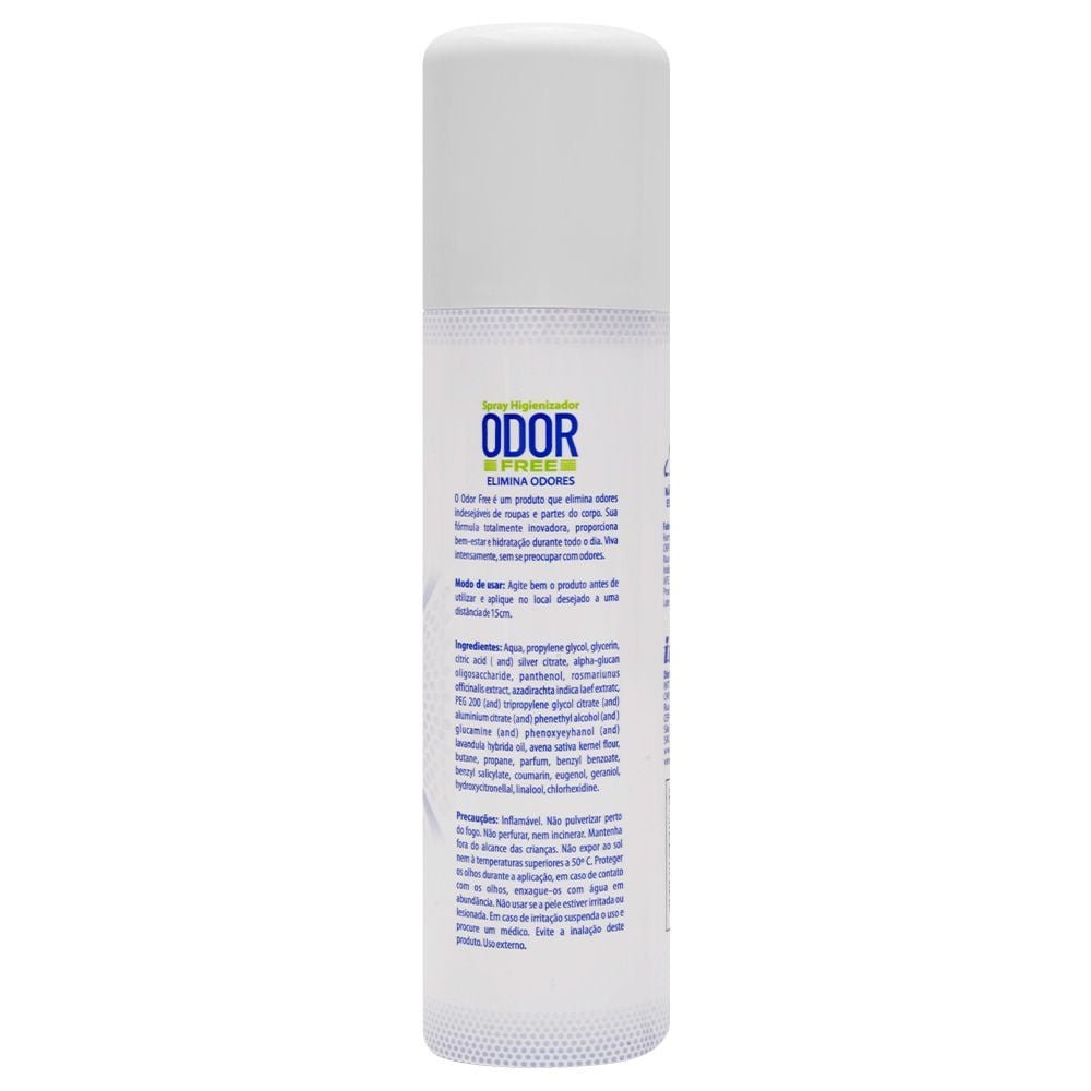 Odor Free Eliminador De Odores Do Corpo 90g Intt