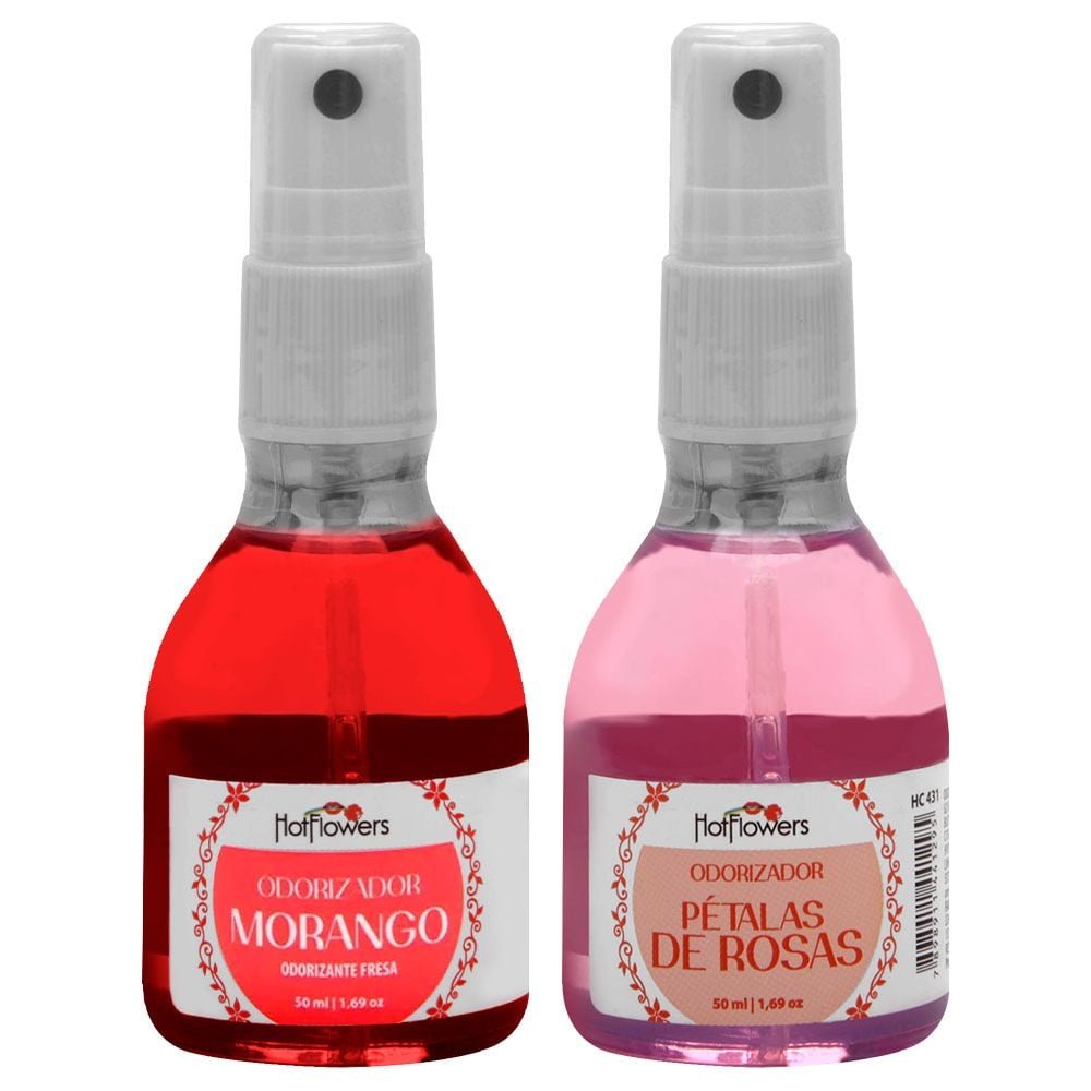 Odorizador Ambientador Perfumado 50ml Hot Flowers