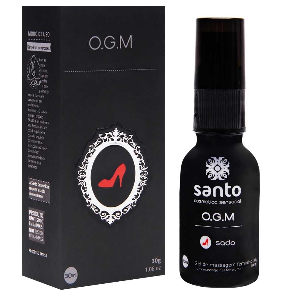 O.g.m Linha Sado Excitante Feminino 30g Santo