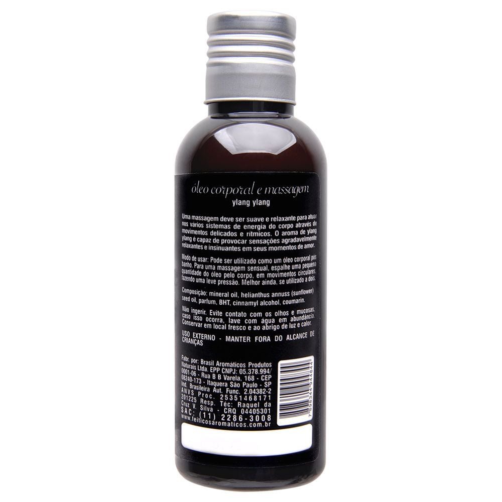 óleo Aromático Para Massagem 120ml Feitiços