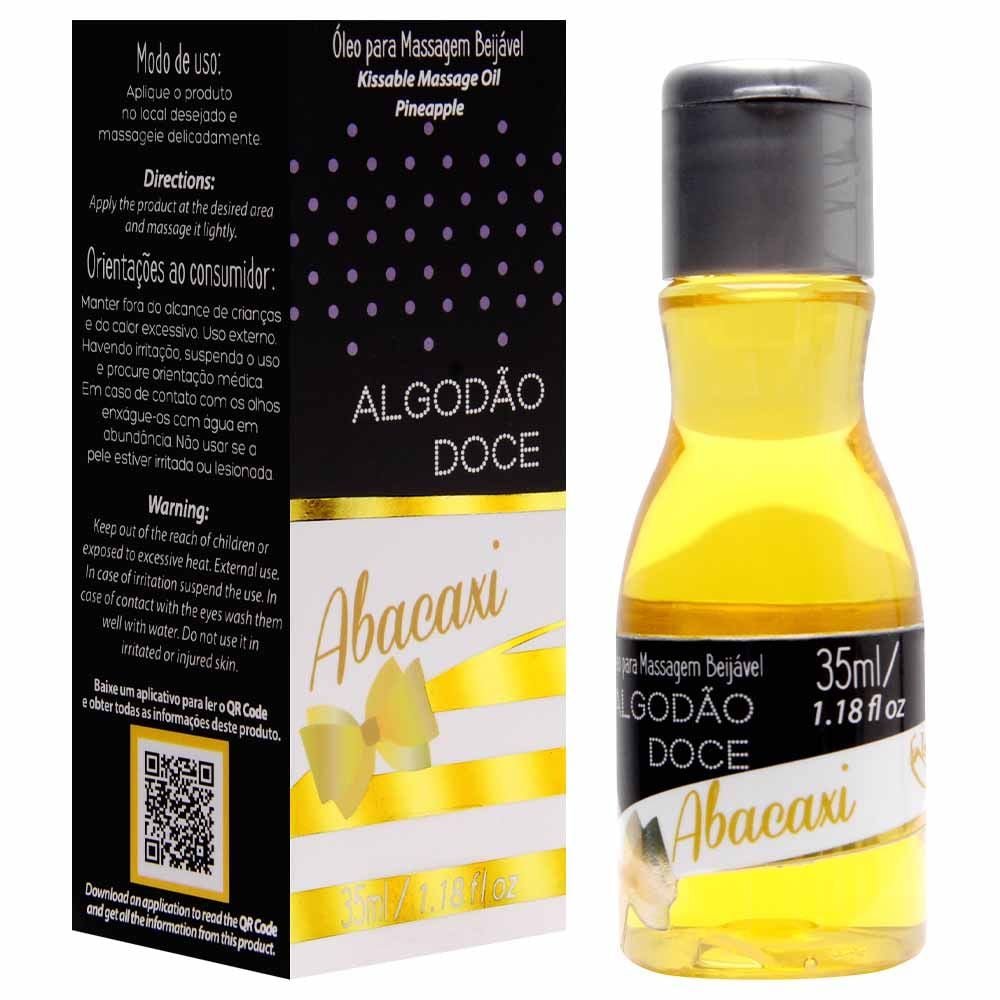 óleo Beijável Algodão Doce 35ml La Pimienta