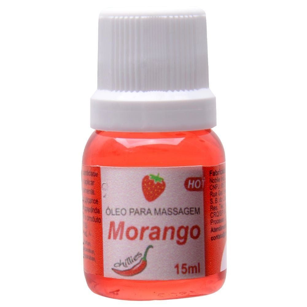 óleo Beijável Hot Aromático 15ml Chillies