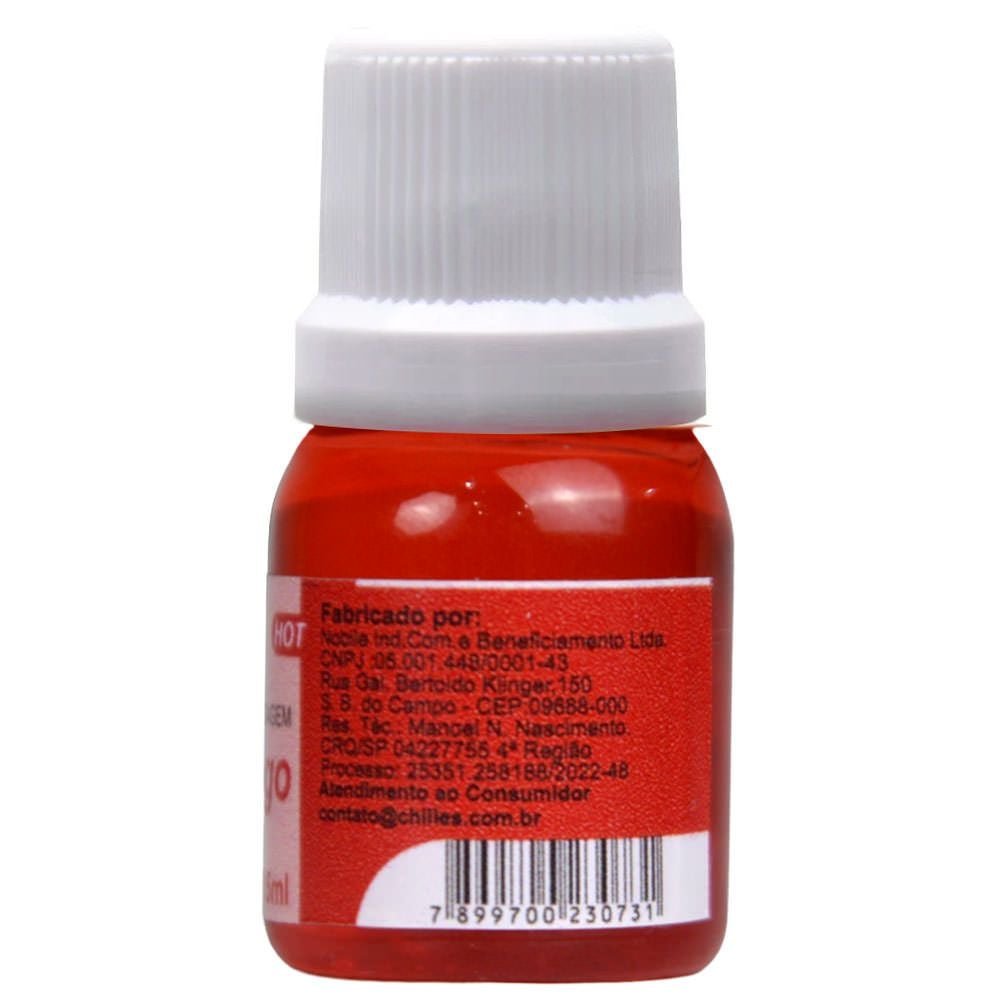 óleo Beijável Hot Aromático 15ml Chillies