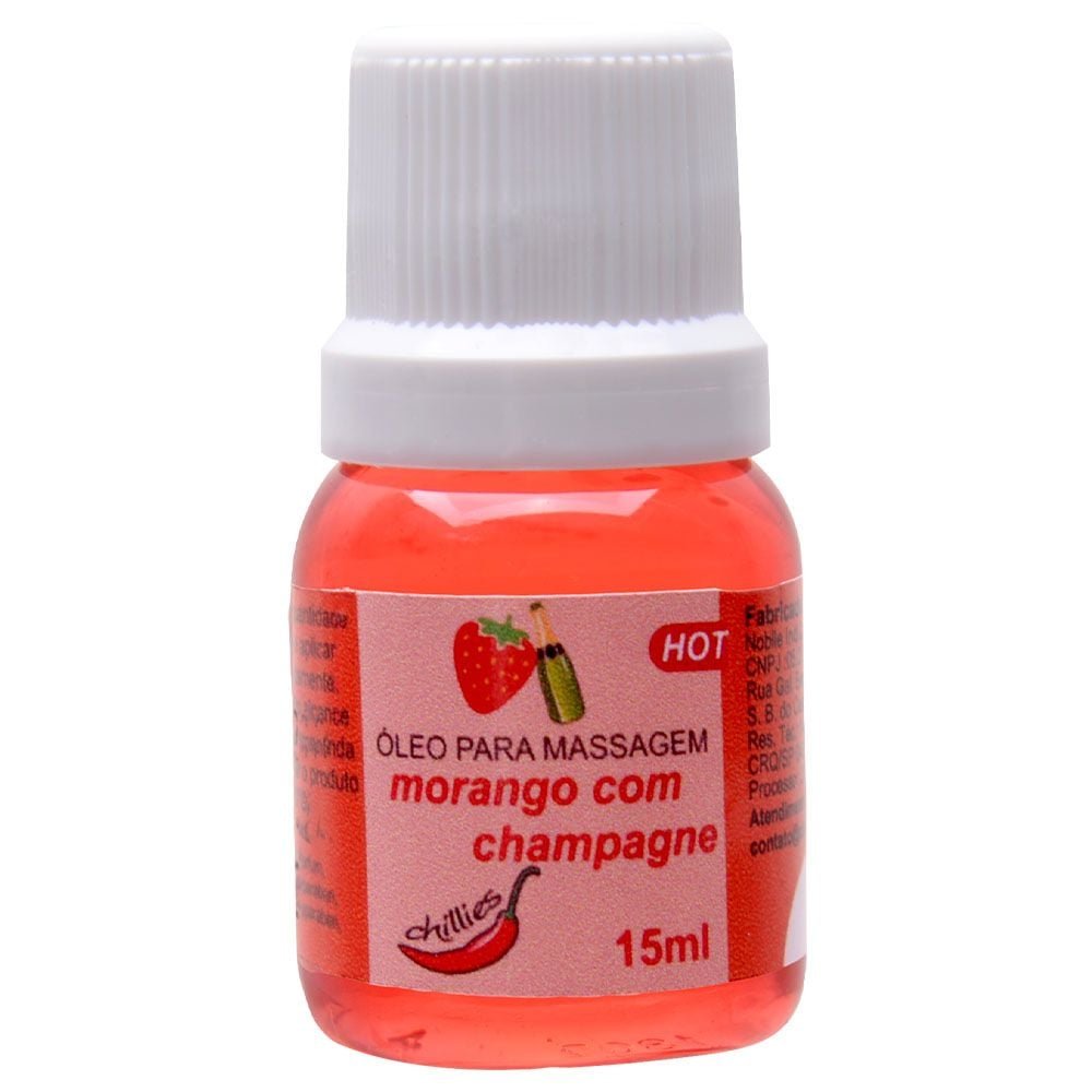 óleo Beijável Hot Aromático 15ml Chillies