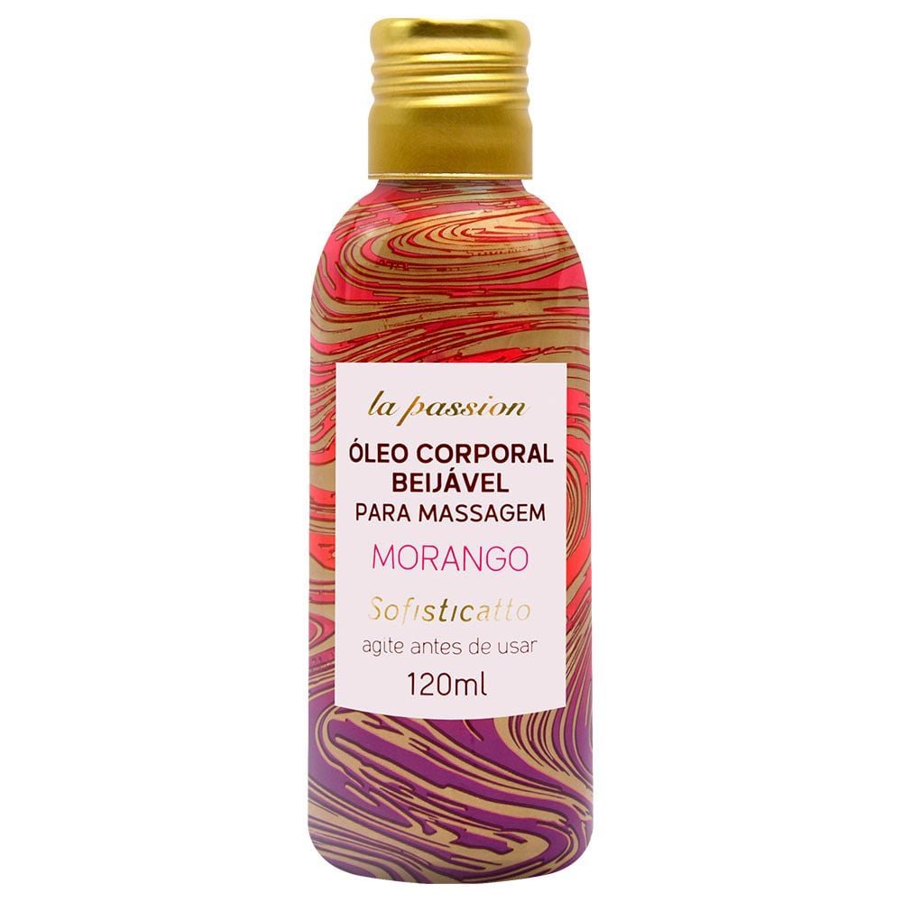 óleo Beijável Massagem La Passion 120ml Sofisticatto