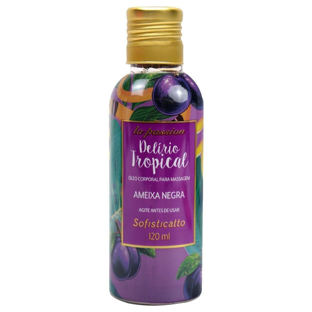 óleo Corporal Delírio Tropical 120ml Sofisticatto