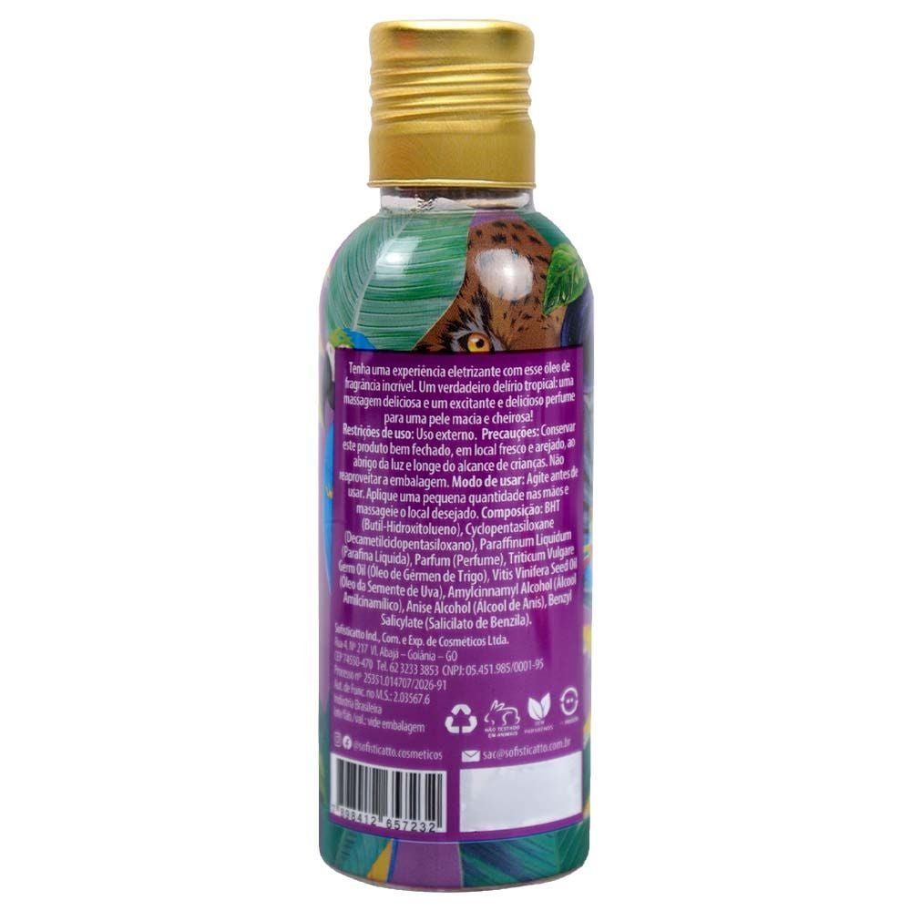óleo Corporal Delírio Tropical 120ml Sofisticatto