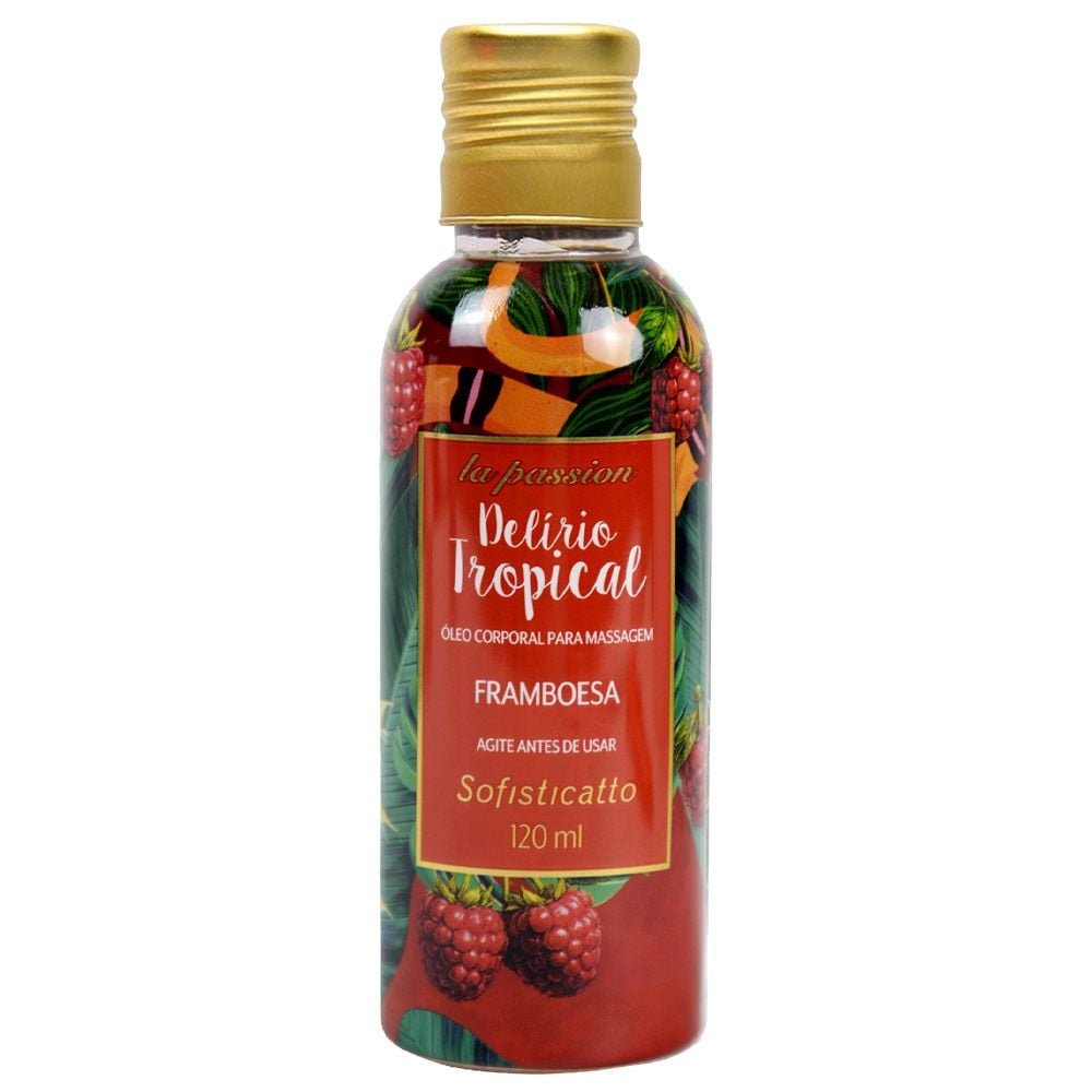 óleo Corporal Delírio Tropical 120ml Sofisticatto